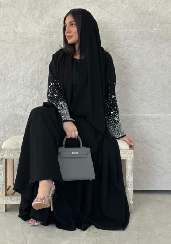 Premium Krepp-Abaya "Anmut"