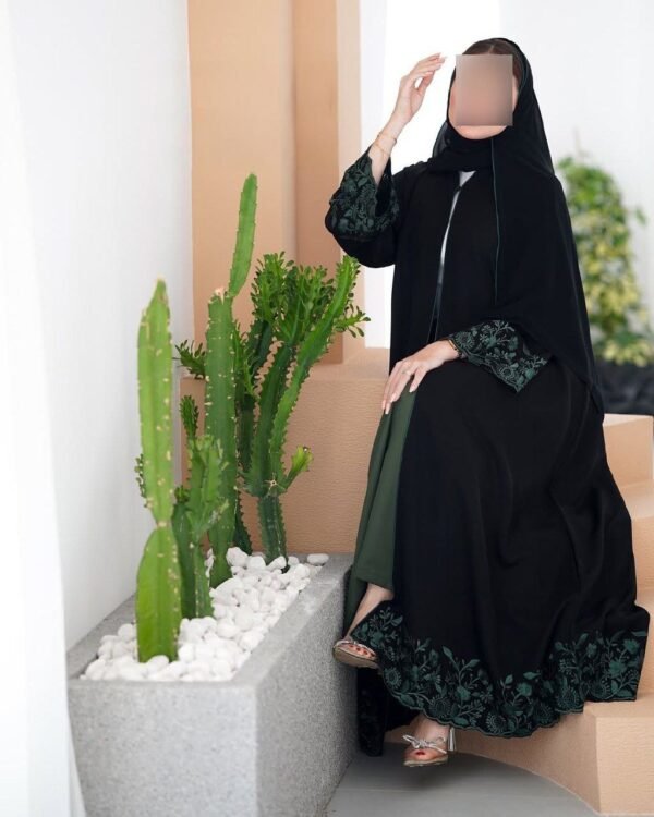 Klassische Krepp Abaya