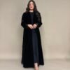 Königliche Abaya aus weichem Samt