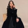Königliche Abaya aus weichem Samt
