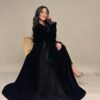 Königliche Abaya aus weichem Samt