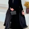 Königliche Abaya aus weichem Samt