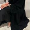 Abaya aus Ceramika Stoff