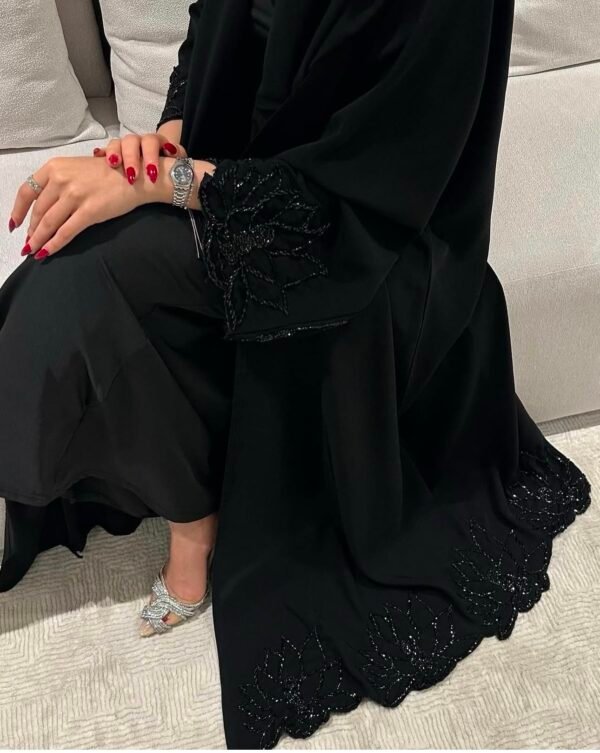 Abaya aus Ceramika Stoff
