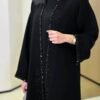 Abaya aus Ceramika Stoff