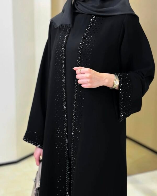 Abaya aus Ceramika Stoff
