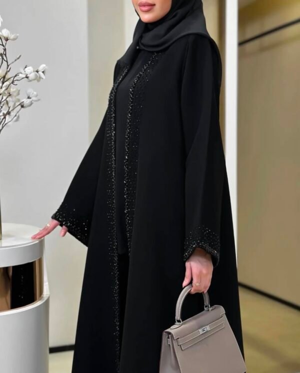 Abaya aus Ceramika Stoff