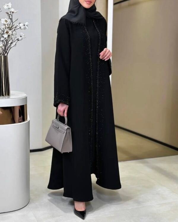 Abaya aus Ceramika Stoff