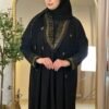 Hochwertige Osmanische Abaya in der Farbe Schwarz
