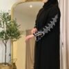 Hochwertige Schwarze Bestickte Abaya