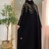 Luxury Abaya in Schwarz