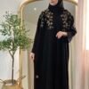 Luxury Abaya in Schwarz