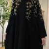 Luxury Abaya in Schwarz