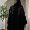 Luxury Abaya in Schwarz