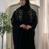 Luxury Abaya in Schwarz