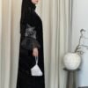 Elegante Samt Abaya