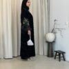 Elegante Samt Abaya
