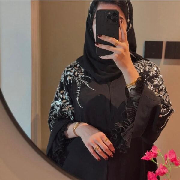 Elegante Schwarze Abaya