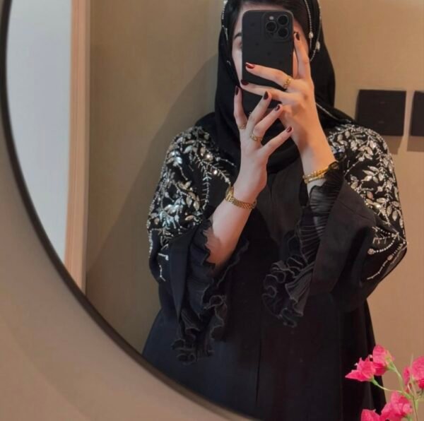 Elegante Schwarze Abaya