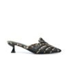 Elegant Low Heel Closed Toe Sandals Tiger
