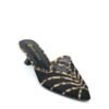 Elegant Low Heel Closed Toe Sandals Tiger