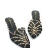 Elegant Low Heel Closed Toe Sandals Tiger