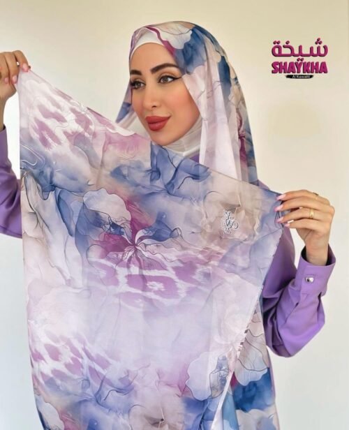 منديل معرّق بألوان الموڤ
