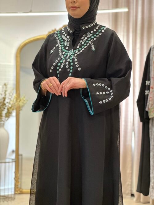 Kuwaiti Leinen Kleid