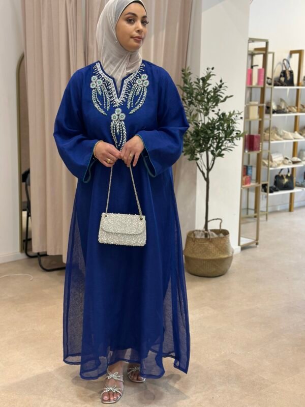Kuwaiti Leinen Kleid