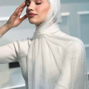 حجاب كشمير باللون الجينز