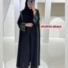 Abaya in Schwarz
